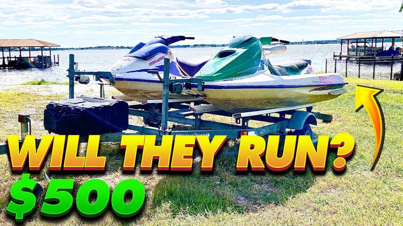 I Bought a Pair of Jet Skis for $500! They Worth It?