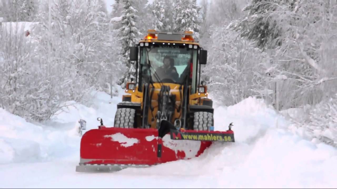 Volvo L60F Mählers Vikplog / Foulding Plough