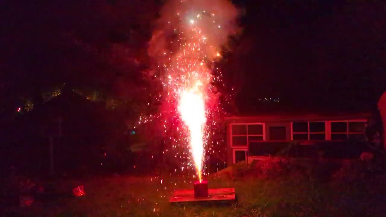 Serenity - Low Noise Garden Fountain Pack - Standard Fireworks