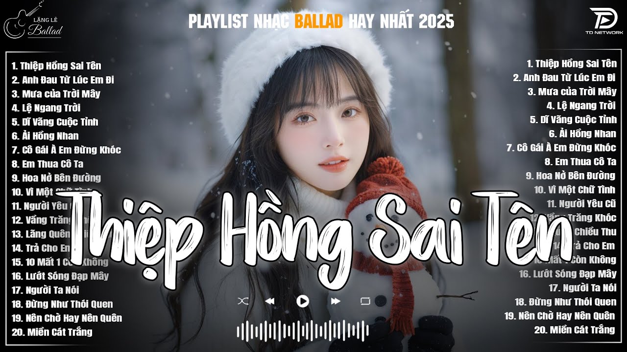Thiệp Hồng Sai Tên, Em Thua Cô Ta ♫ Những Bản Ballad Nhẹ Nhàng Nghe Day Dứt Về Nỗi Đau Tình Yêu ♫