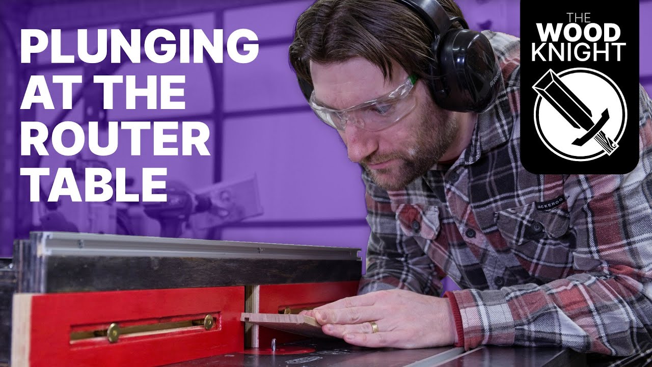 Stopped (Plunge) Cuts On The Router Table | Woodworking Technique