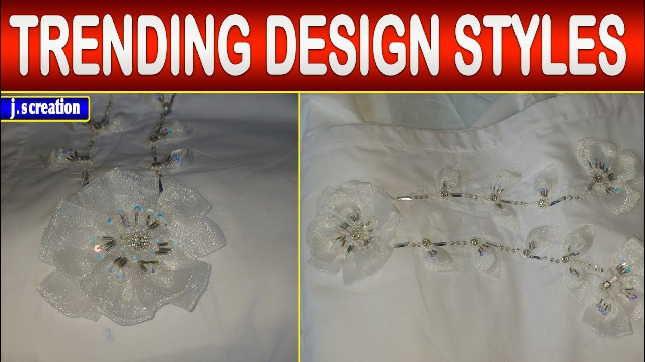 New Stylish Dress Design | Latest Handmade Design Tutorial | J.S Creation