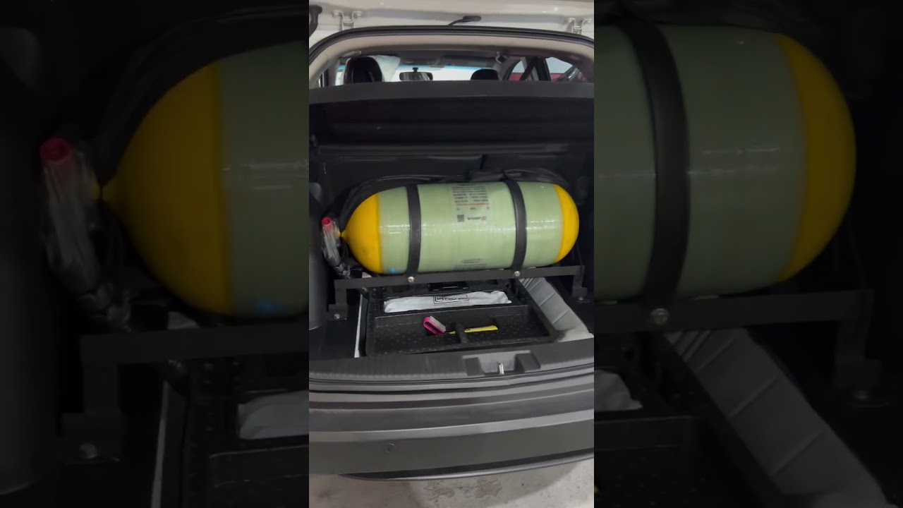 HRV com cilindro de 16 Mts ULTRA LEVE !!!!  #gnv #automobile #hrvatska