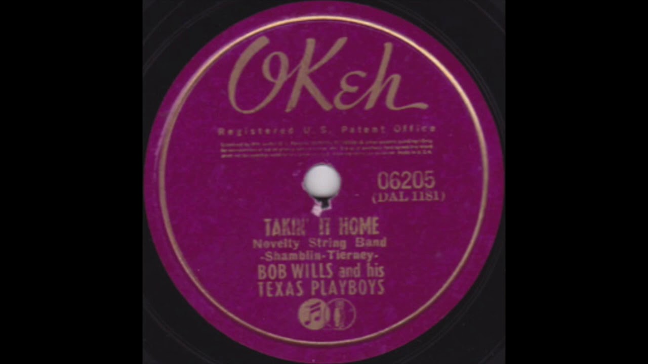 Takin' It Home - Bob Wills and His Texas Playboys - 1941 - HQ Sound
