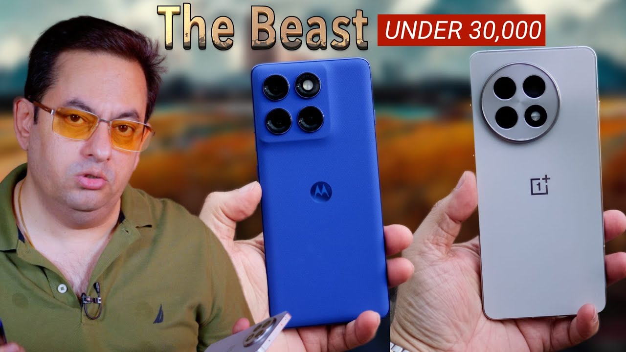 Under ₹30,000 Beast? motorola edge60 pro Destroys OnePlus 13R with AI Magic