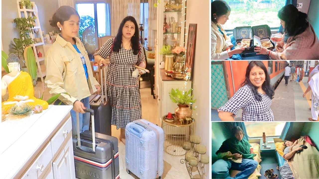 SUDDEN URGENT TRIP REACHED AHMEDABAD FOR 1ST TIME, After 12 years Travelling By Train, Train Vlog