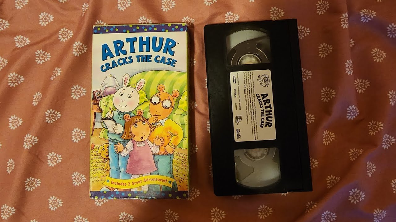 Opening/Closing To Arthur Cracks The Case 2003 VHS
