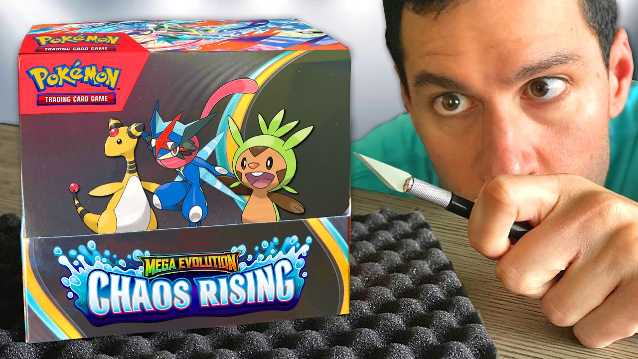 Opening NEW Pokemon Chaos Rising Booster Box (BIG HIT)