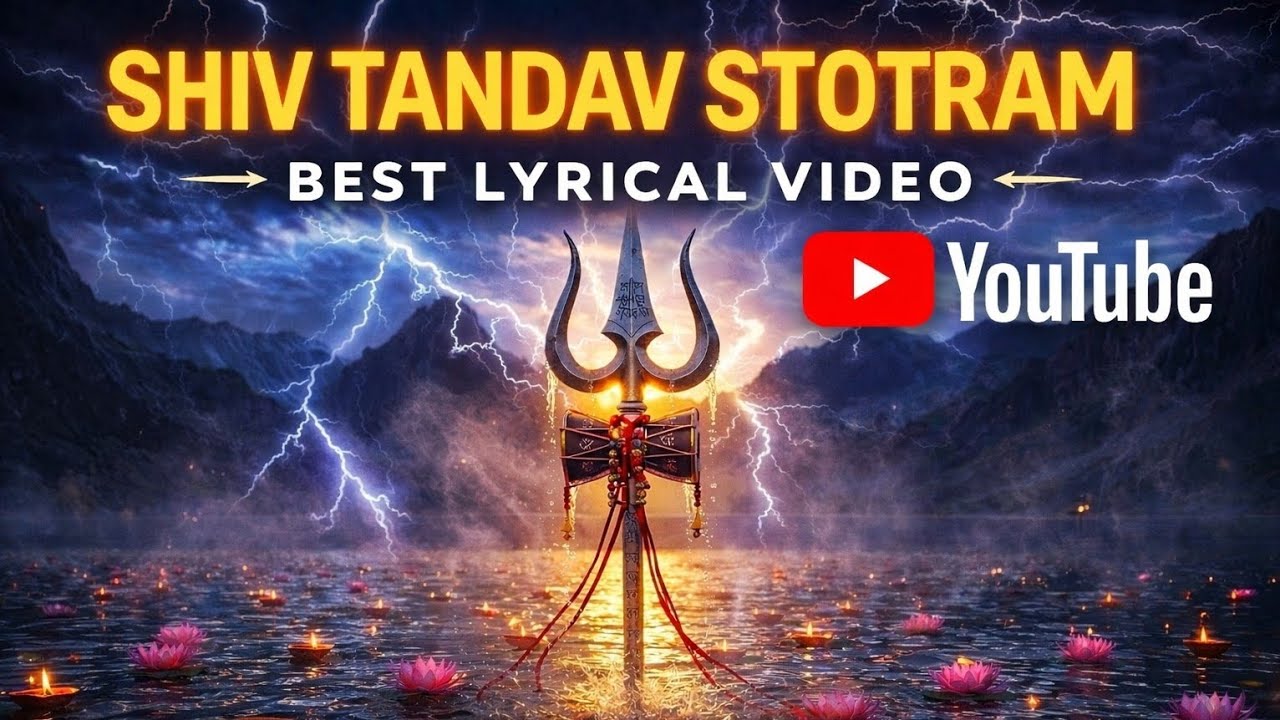 Shiv Tandav Stotram |शिव तांडव स्तोत्रम् | Full HD Lyrical🔱  | Bholenath Bhajan 2026
