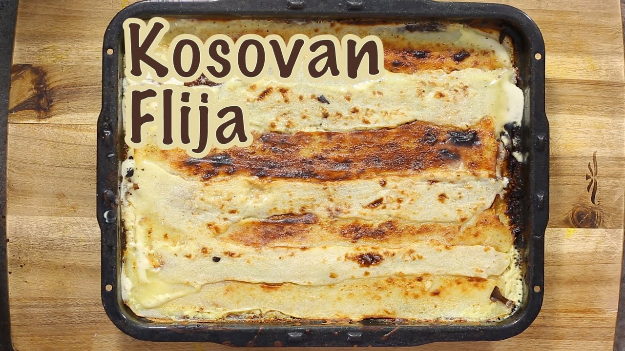 Kosoven flia | fli or flija in the oven .EASY !!!