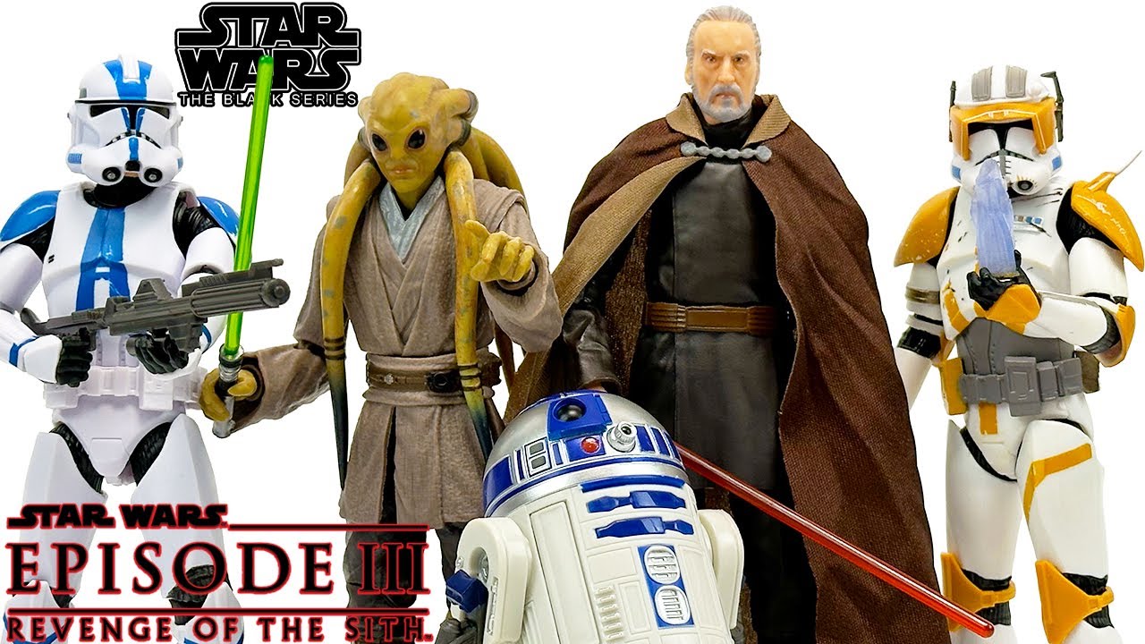 Star Wars Black Series Revenge of the Sith 20th Anniversary Figures Review!