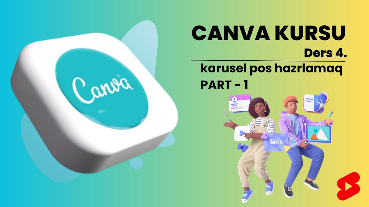 CANVA İLƏ KARUSEL POST HAZIRLAMAQ DƏRS 4. I PART -1 #canva #instagram #İnstagramkaruselpost #karusel