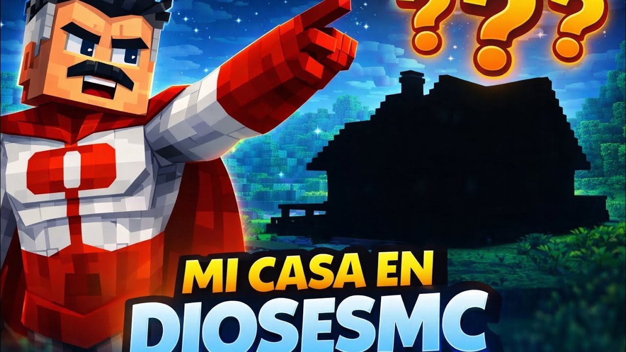 Construí mi casa en DiosesMC… y quedó así