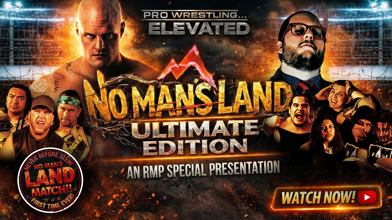 No Man’s Land: Ultimate Edition | The Wake Collide with The Law Office | RMP Pro Wrestling Special