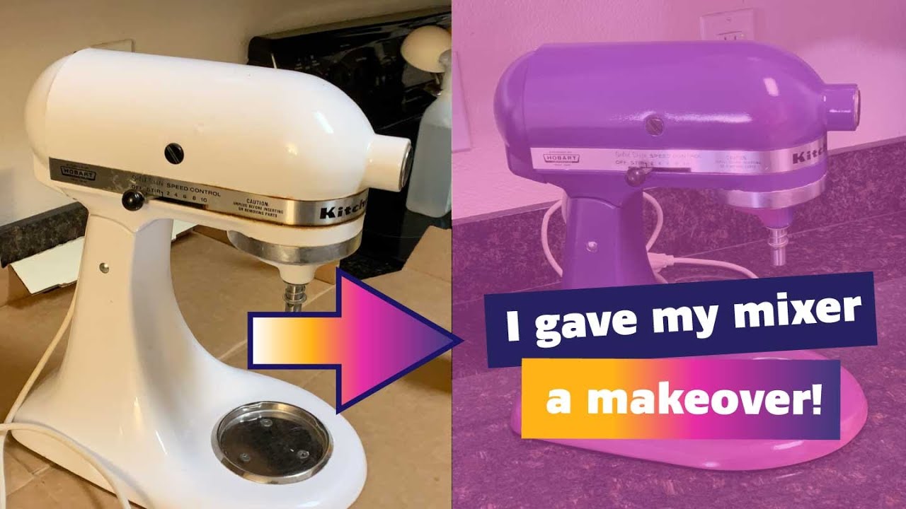 How to Re-paint Your Mixer!