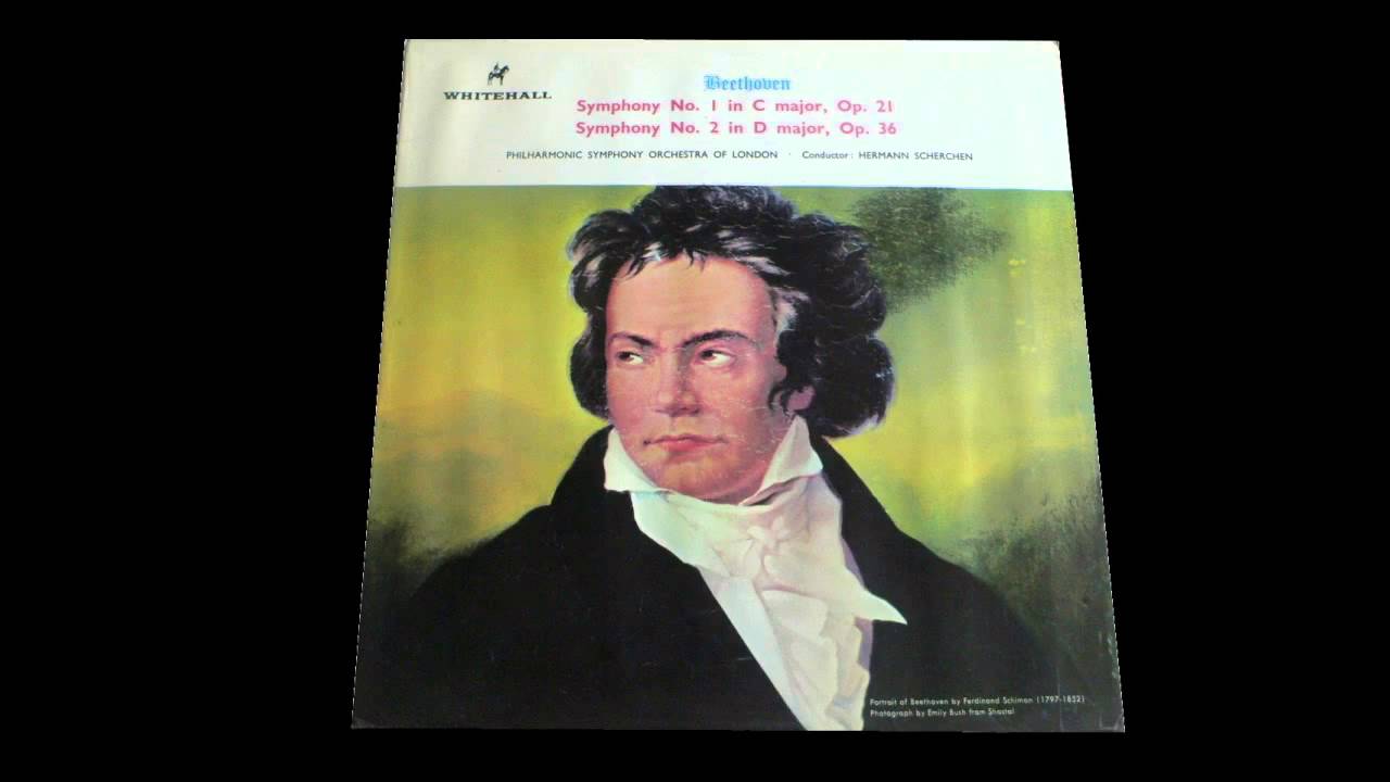 Beethoven: Symphony No. 1, Hermann Scherchen, Vienna 1954