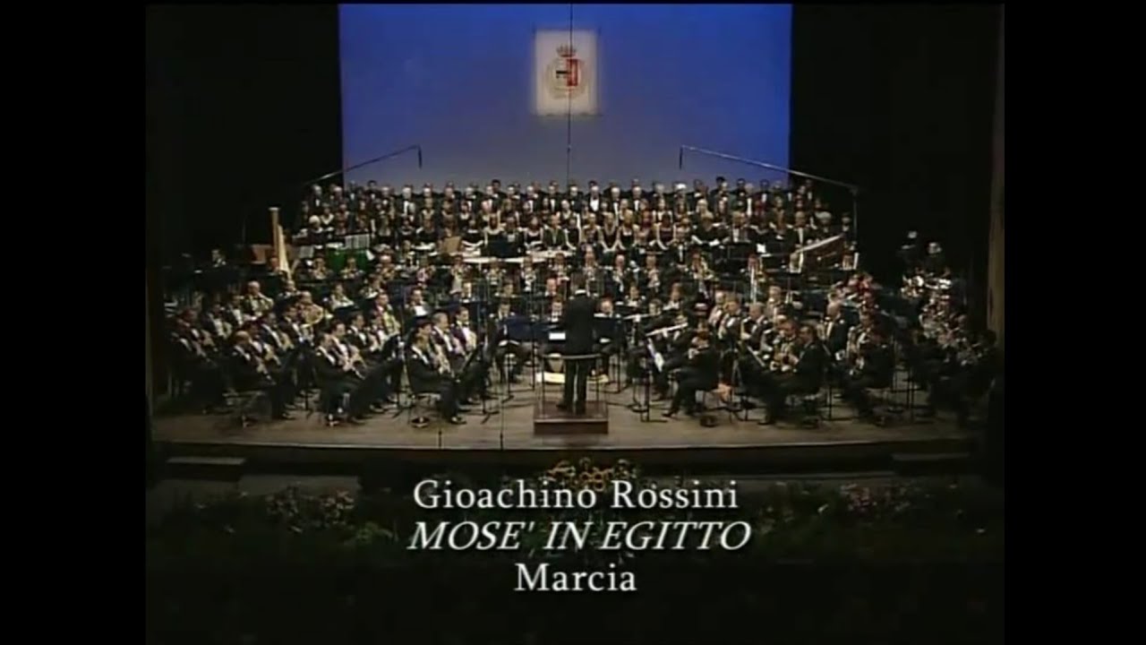 MOSE' in Egitto,Marcia dall'Opera - G.Rossini - Banda della Polizia di Stato