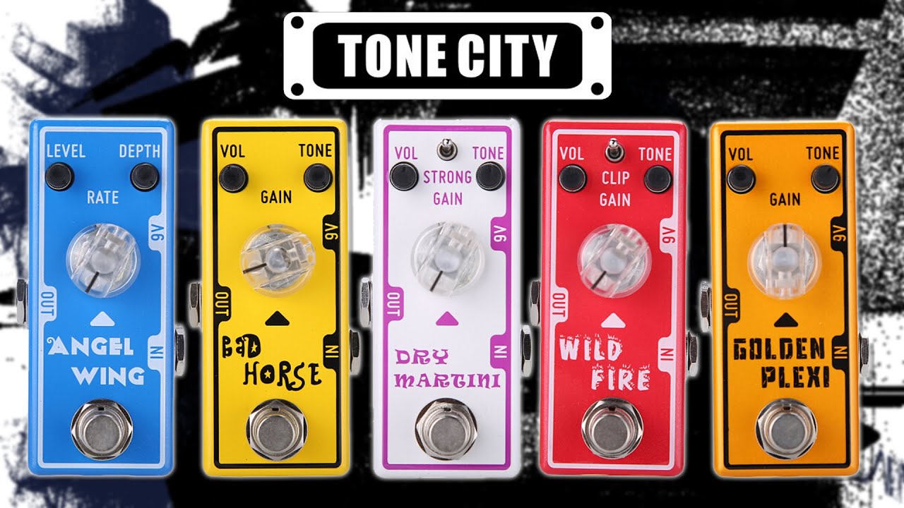 Tone City Pedals - Mini Size, Mini Price, Massive Tone!
