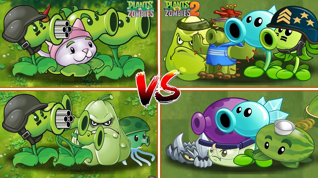 PVZ FUSION против PVZ 2 - Команда растений против команды зомби - стр. 77 - Кто победит? #геймпле...
