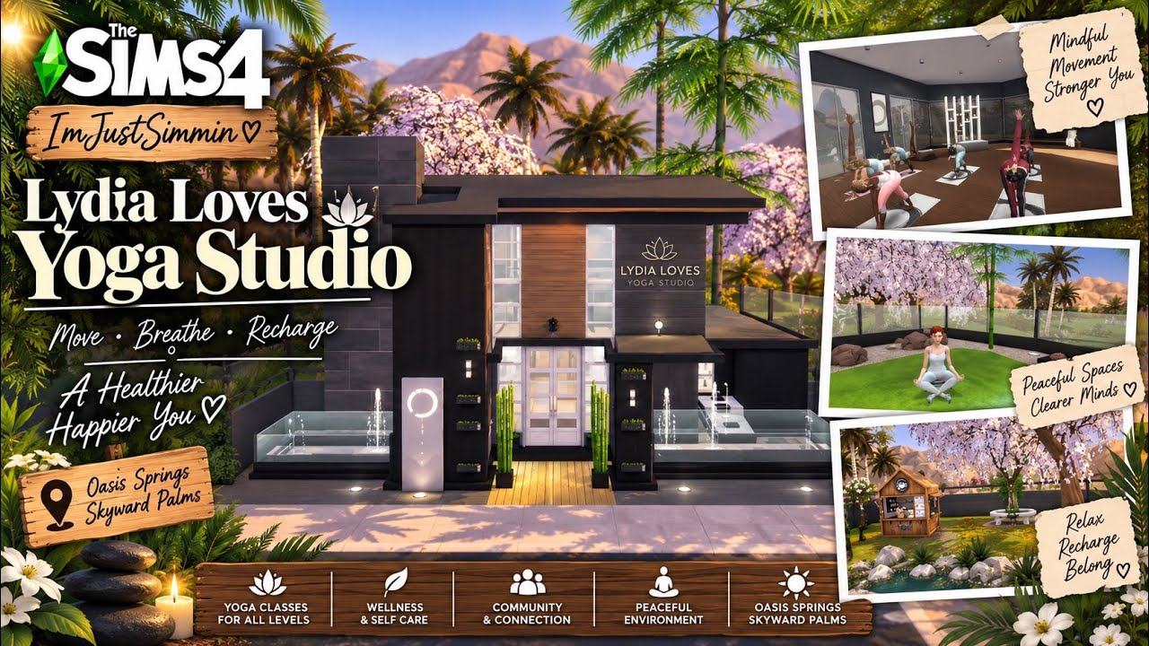 The Sims 4 Oasis Springs Makeover Part 14!