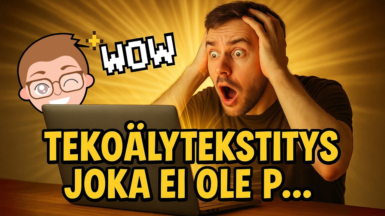 T&auml;ydellinen tekstitys teko&auml;lyll&auml; - ilmaiseksi!