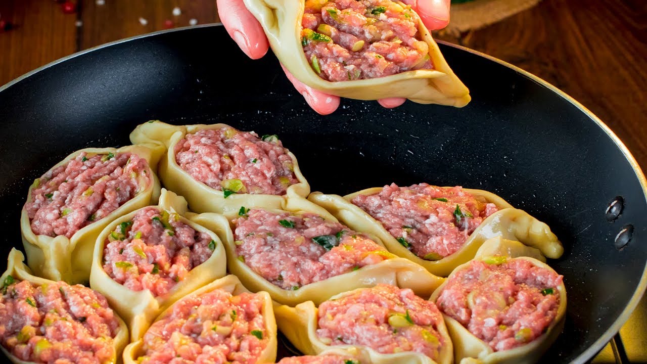Ravioli di carne per una cena estremamente deliziosa! | Saporito.TV
