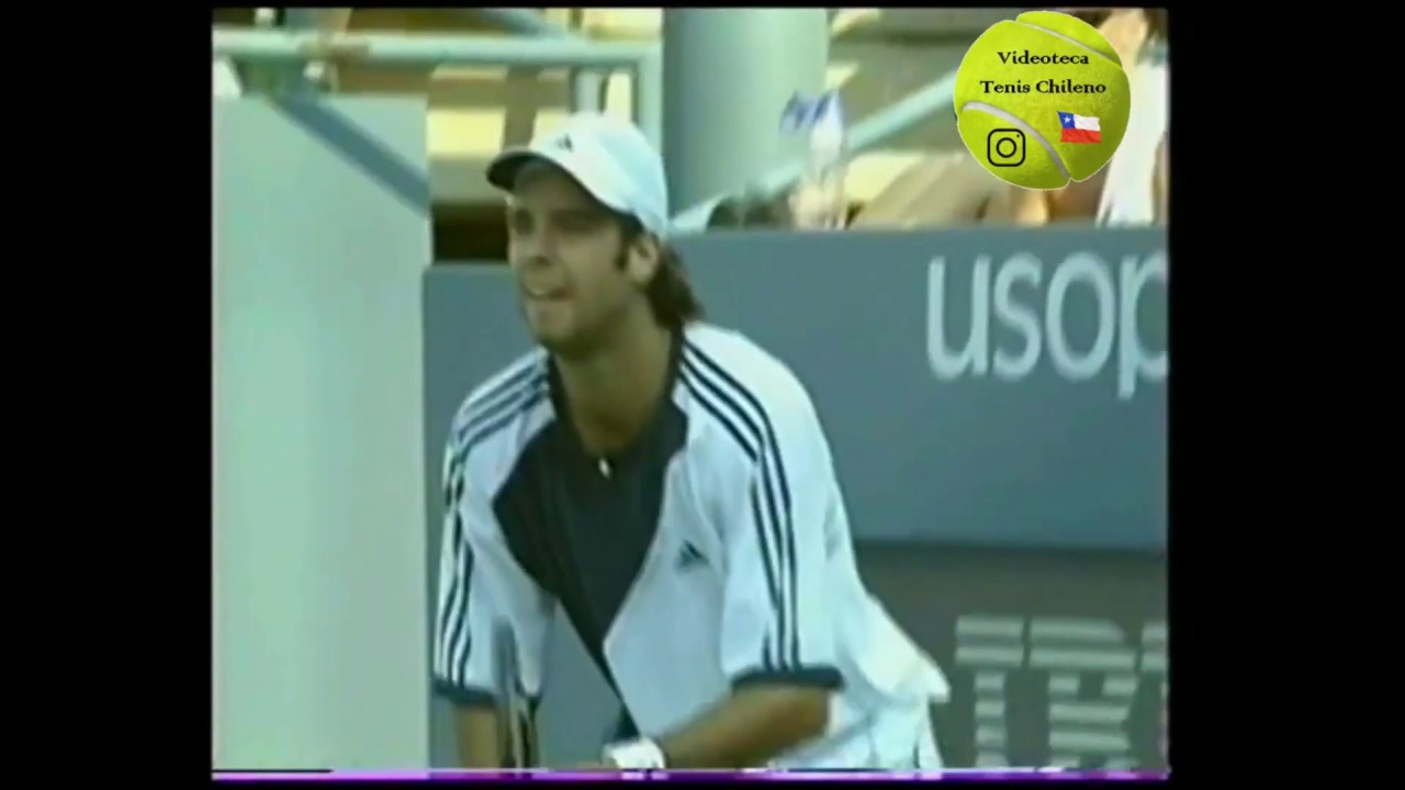 Fernando González vs Arnaud Clement - USO 2002 R4 Highlights