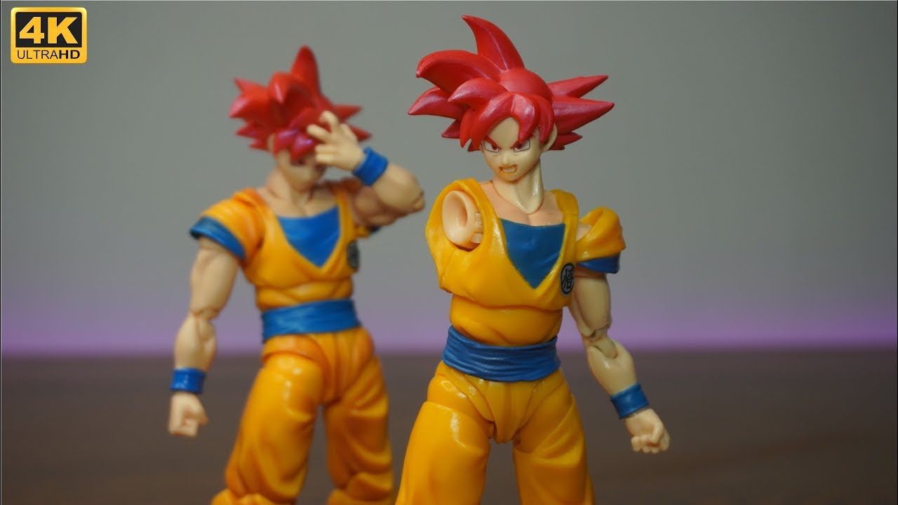 This is DEFINITELY NOT the S.H. Figuarts Super Saiyan God Goku