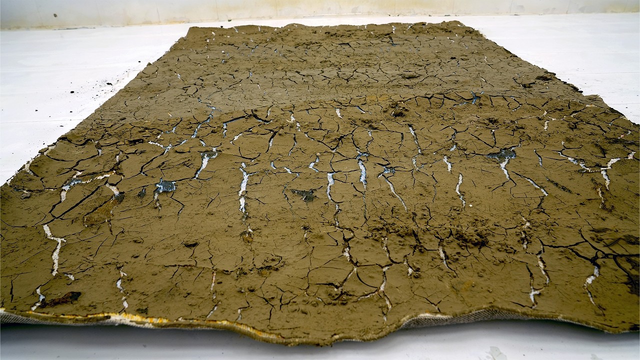 This Rug Turned to Stone… Can It Be Saved? | Extreme Carpet Cleaning ASMR