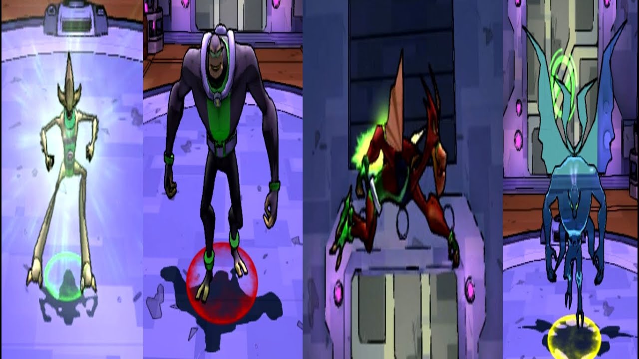 Todos los Aliens - Ben 10 Omniverse 2
