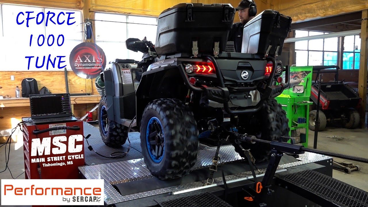 2022 CFMOTO CFORCE 1000 MSC Tune: больше мощности и крутящего момента