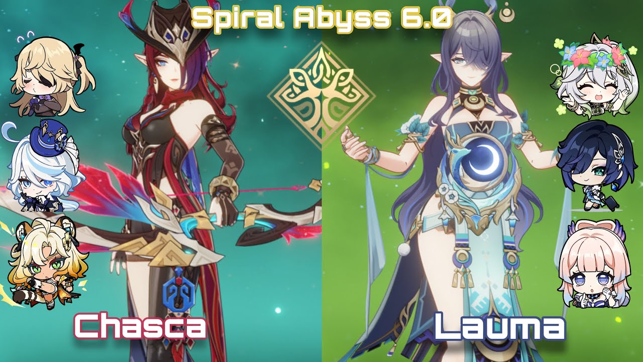 C1 Chasca Taser & C0 Lauma Bloom | Spiral Abyss 6.0 | Genshin Impact