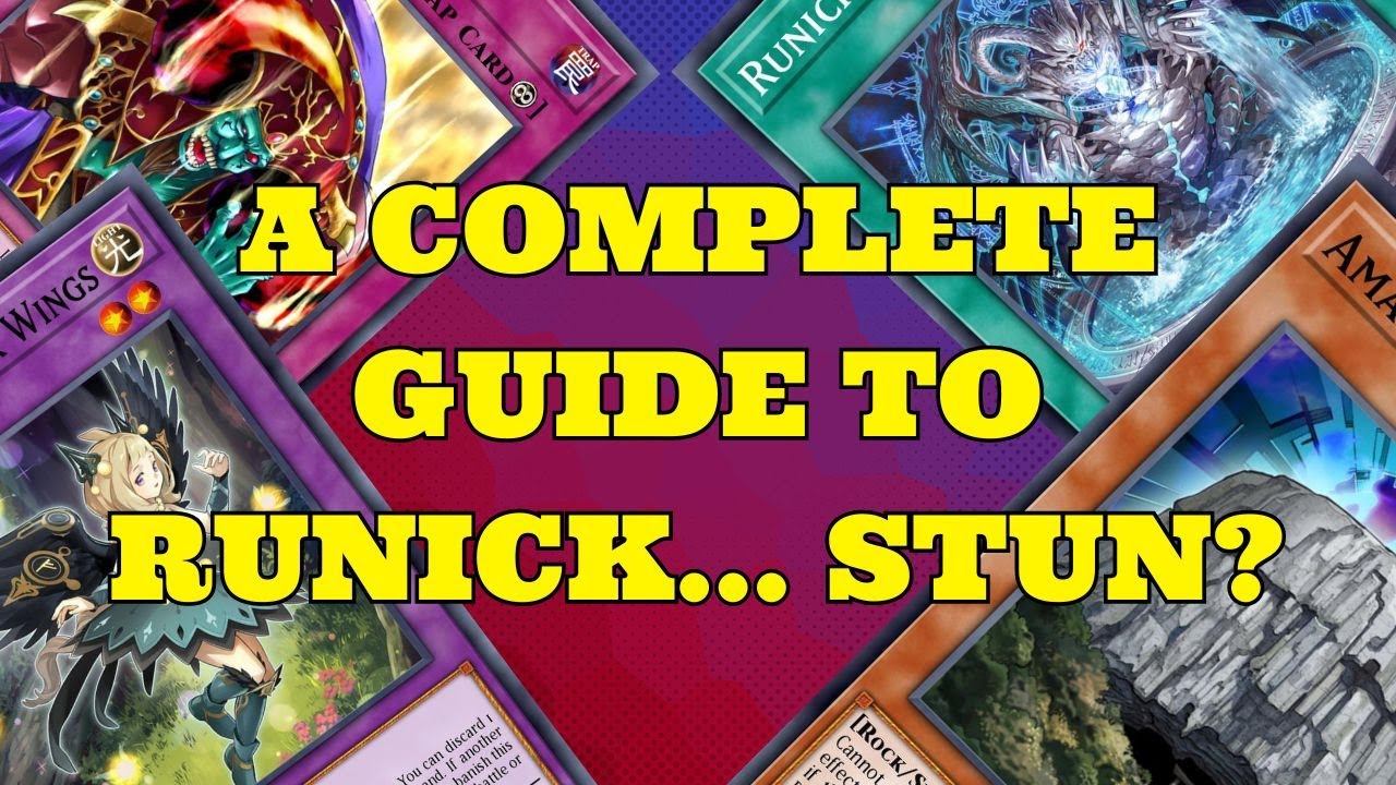 A COMPLETE GUIDE TO RUNICK STUN | FT. RICHARD CARTER