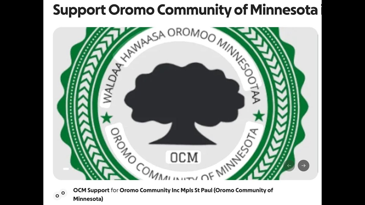 OMN: Rakkoo Minessota,  Tumsa Hawaasa Oromoo fi Gofundme baname!