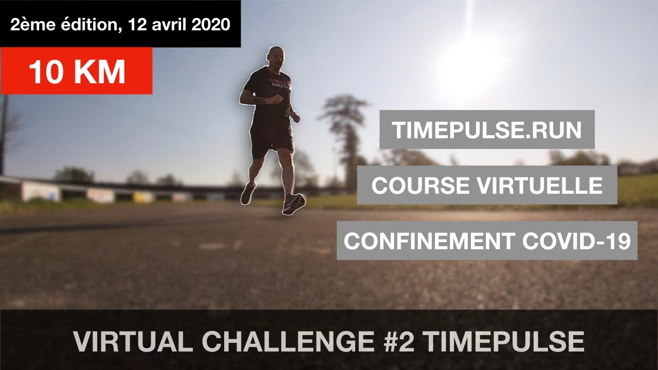 VIRTUAL CHALLENGE TIME PULSE, 10KM, 2ème édition, 2020