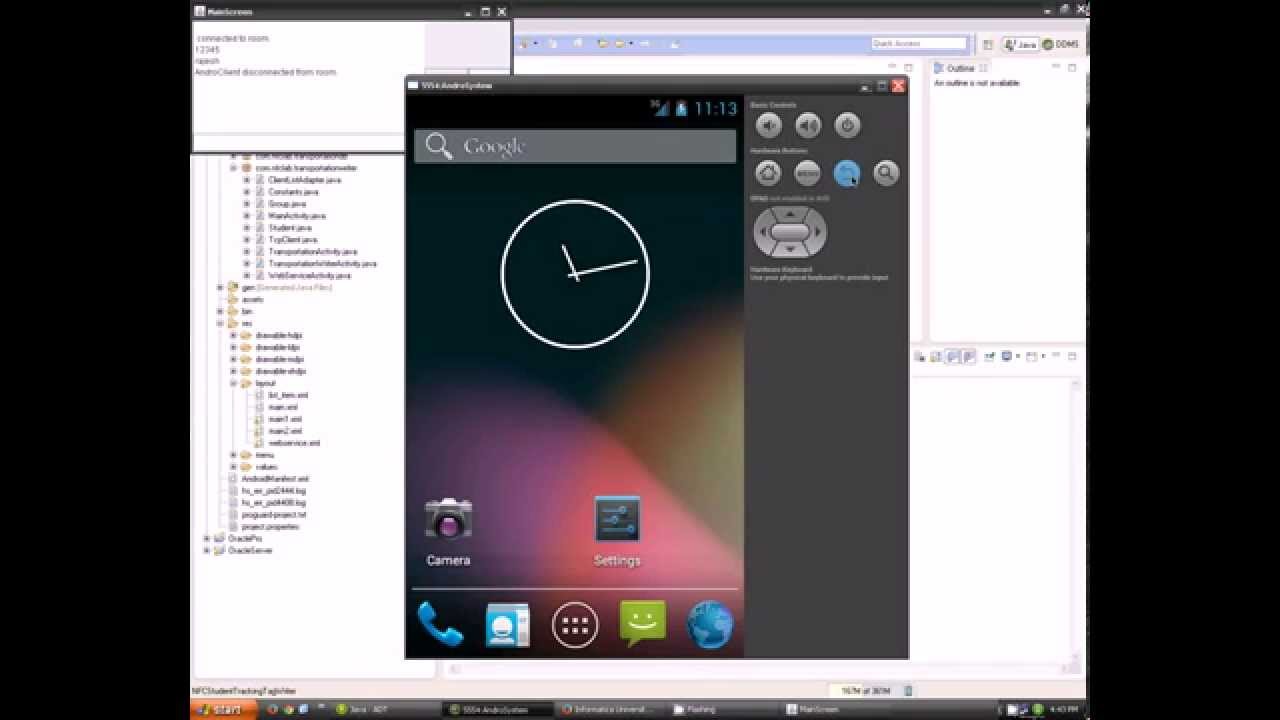 student attendance tracking system using nfc android  android projects | IEEE 2015-2016