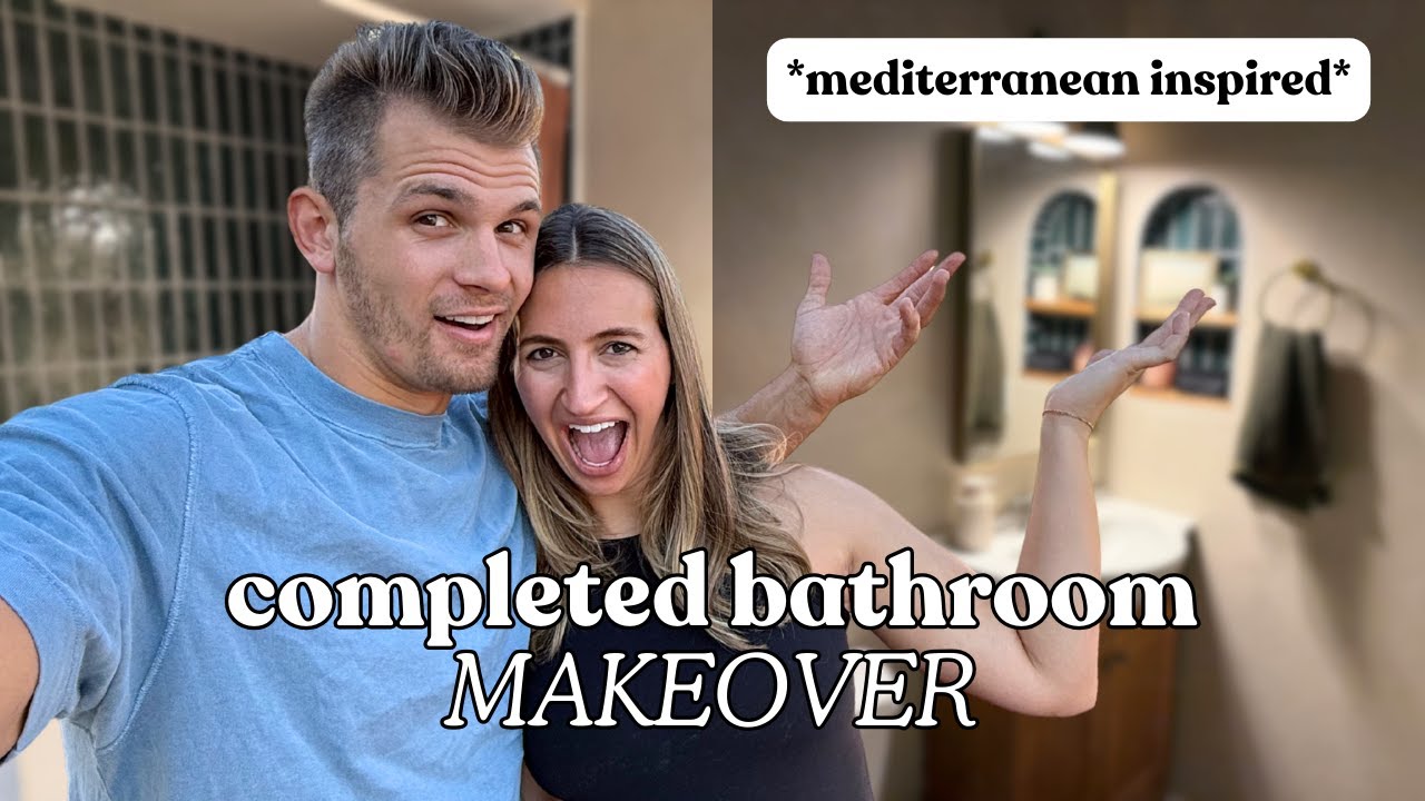 EXTREME BATHROOM MAKEOVER *eight months pregnant*