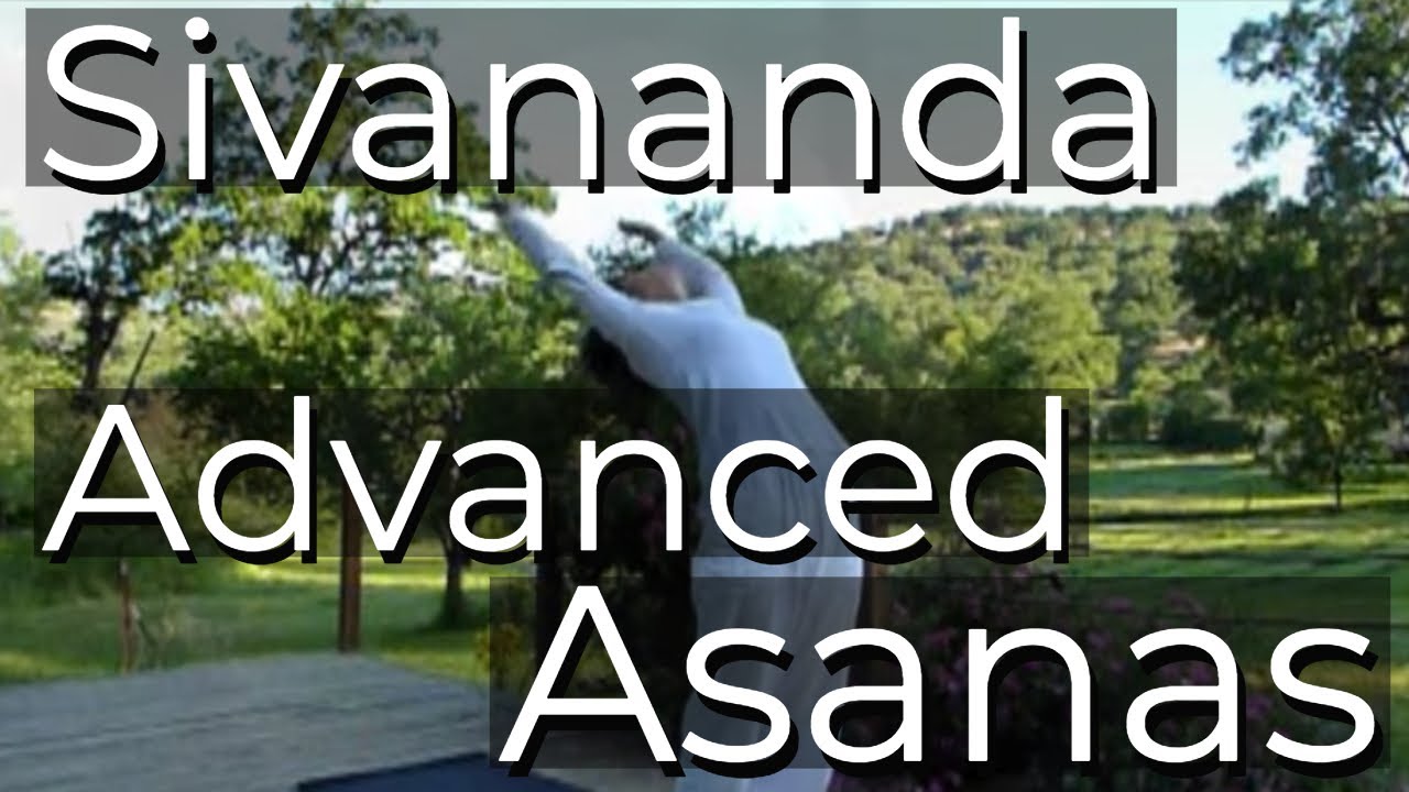 Sivananda Advanced Asana Cycles - Headstand, Shoulderstand, Forward bending, backbending and more