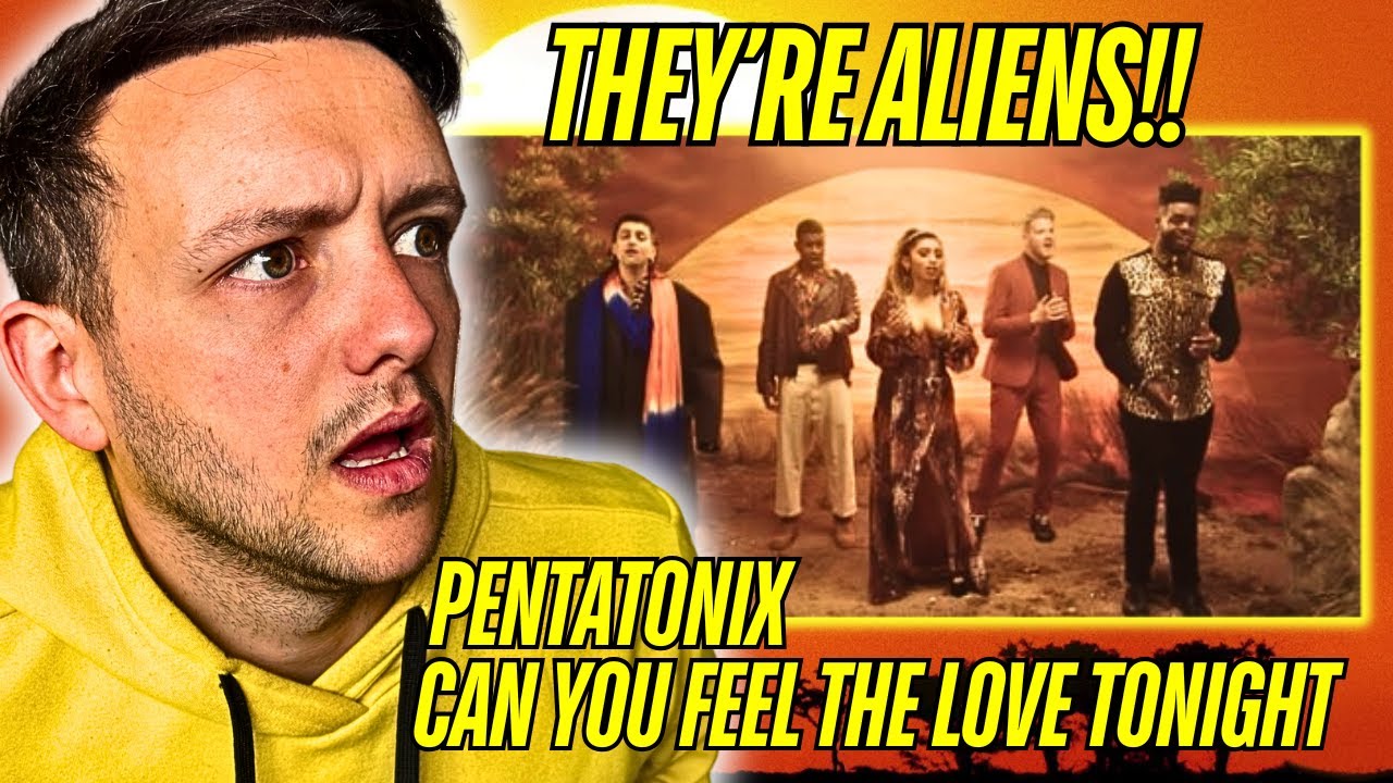 First Time Hearing Pentatonix - Can You Feel the Love Tonight (Reaction)