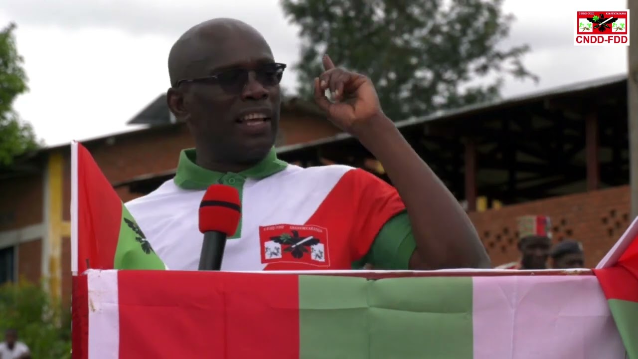 Impanuro zashikirijwe n'Umunyamabanga mukuru wa CNDD-FDD inyuma yo kwakira bashasha 5565 i Nyabiraba