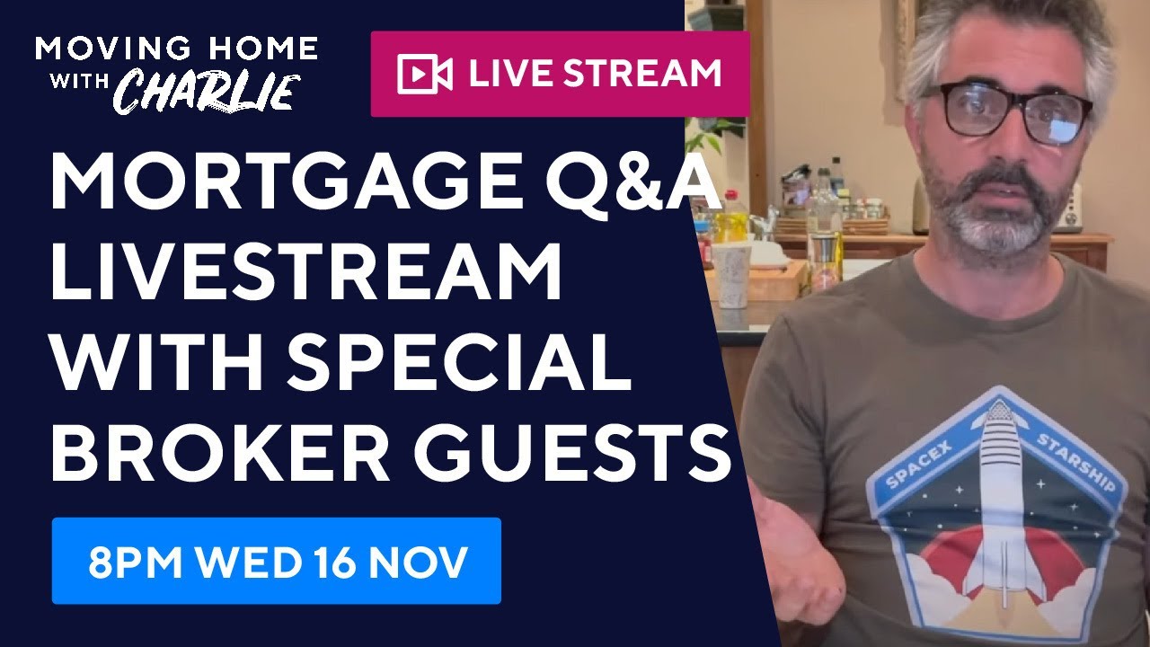 Live Mortgage Q&A with real-life human brokers!