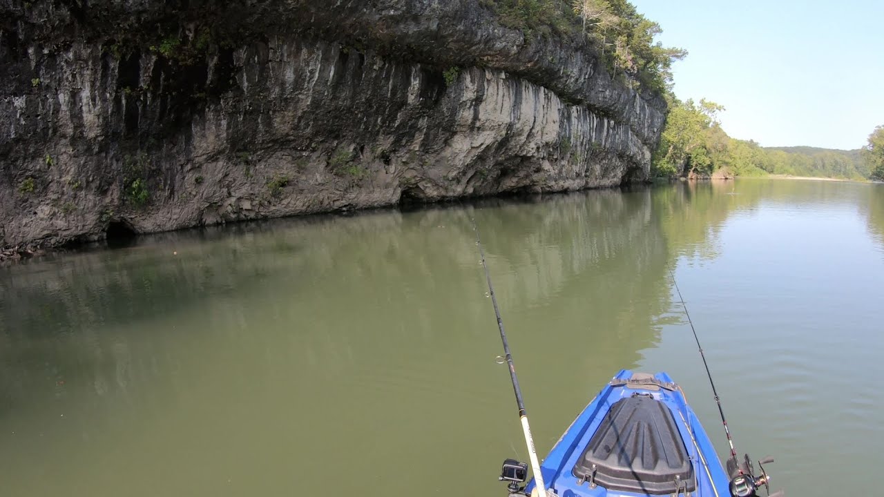 Meramec River has TONS of HIDDEN gems. I caught a few fish and fished in a cave off the river.