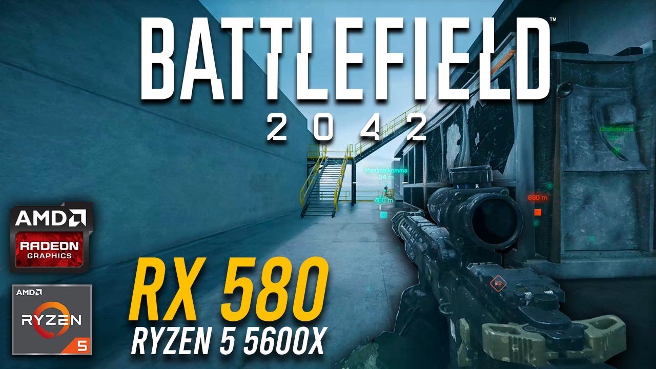 Battlefield 2042 | RX 580 4GB | Ryzen 5 5600X | 16GB RAM