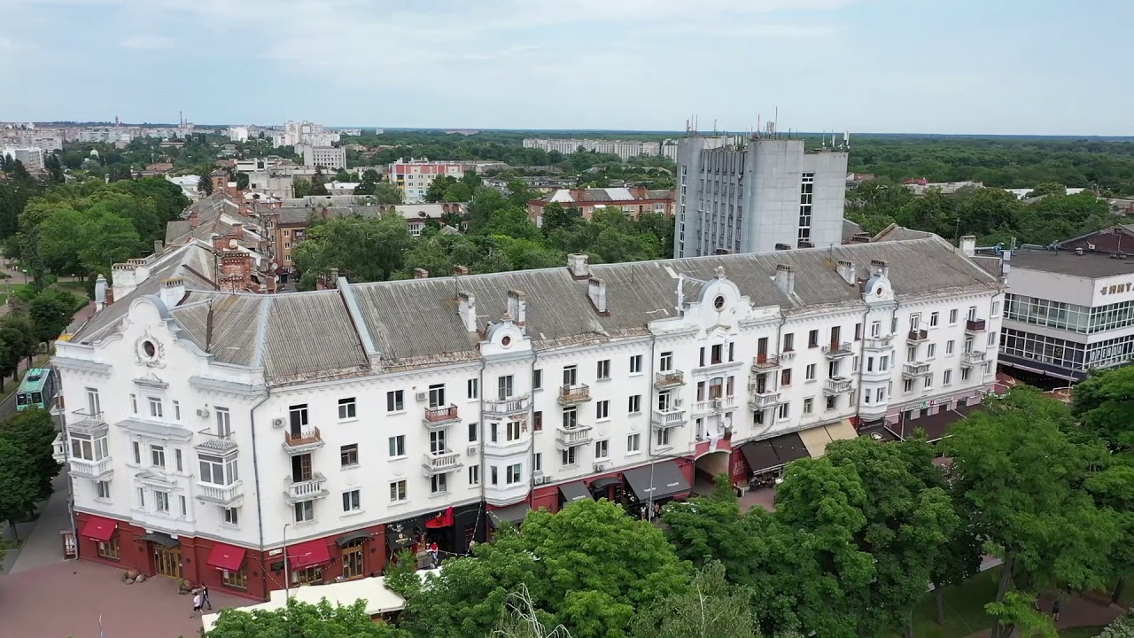 Чернігів вражає. Відео з дрону DJI