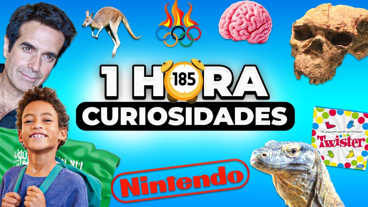 1 HORA De DATOS CURIOSOS y COSAS ASOMBROSAS Que No SABÍAS Del Mundo😲