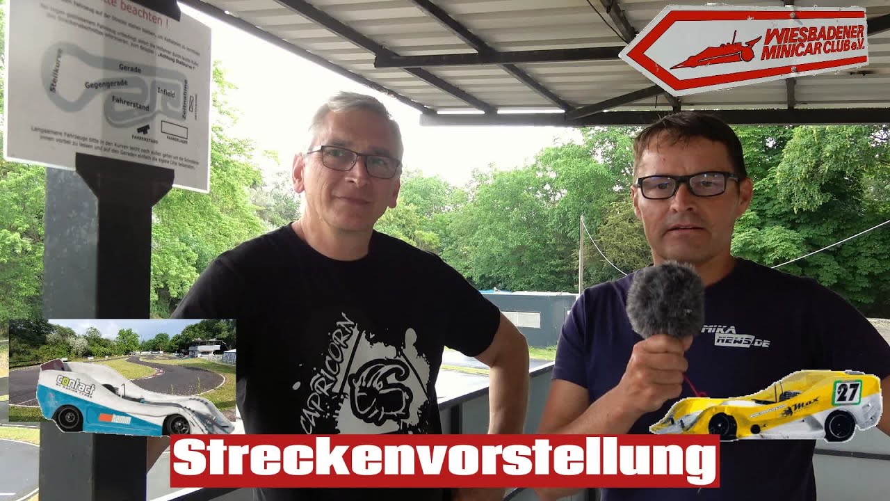 Streckenvorstellung der RC Car Strecke des Wiesbadener Minicar Club - Interview mit M.Schrumpf #rc
