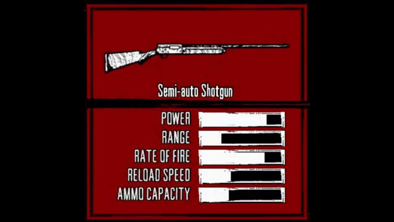 Red Dead Redemption all weapons (1080HD)