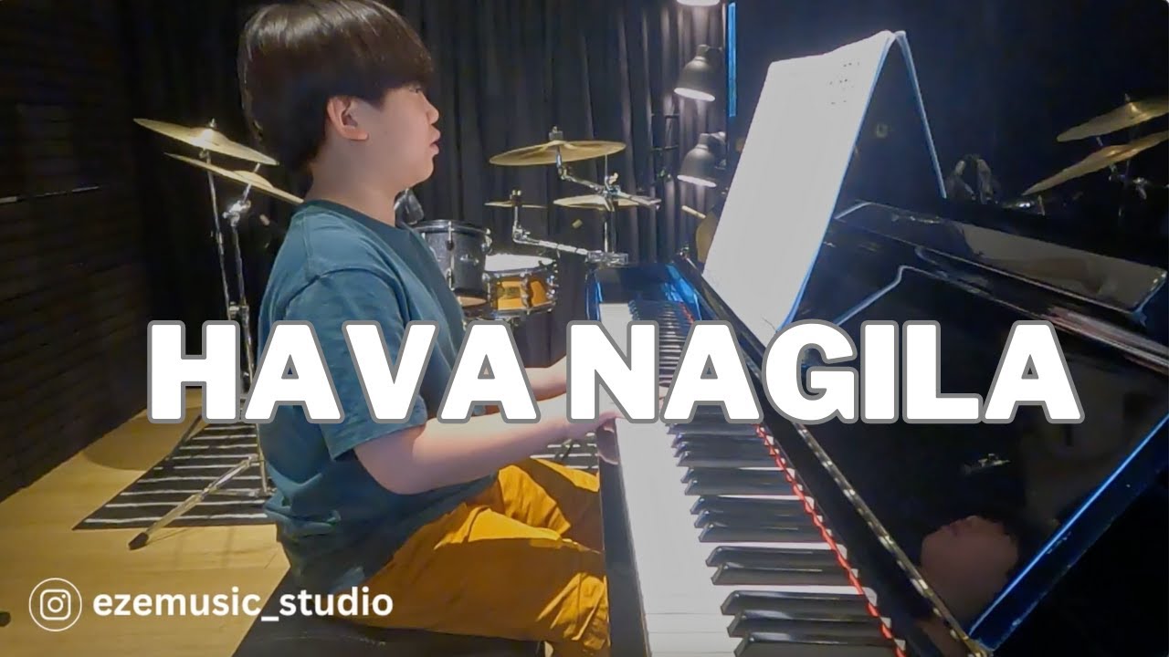 Hava Nagila - Abraham Zevi Idelsohn  | Piano Cover | Owen