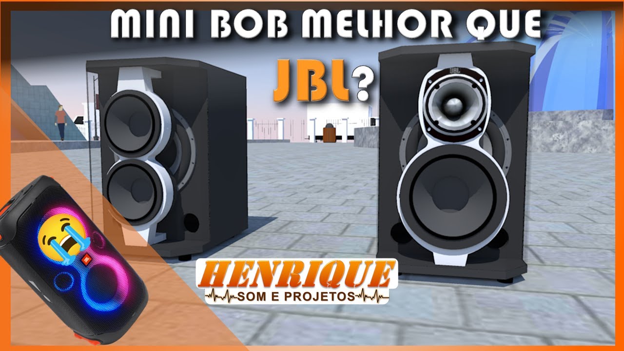 MINI BOB PROJETO FINALIZADO | HENRIQUE SANTOS - SOM E PROJETOS DICAS EXATAS