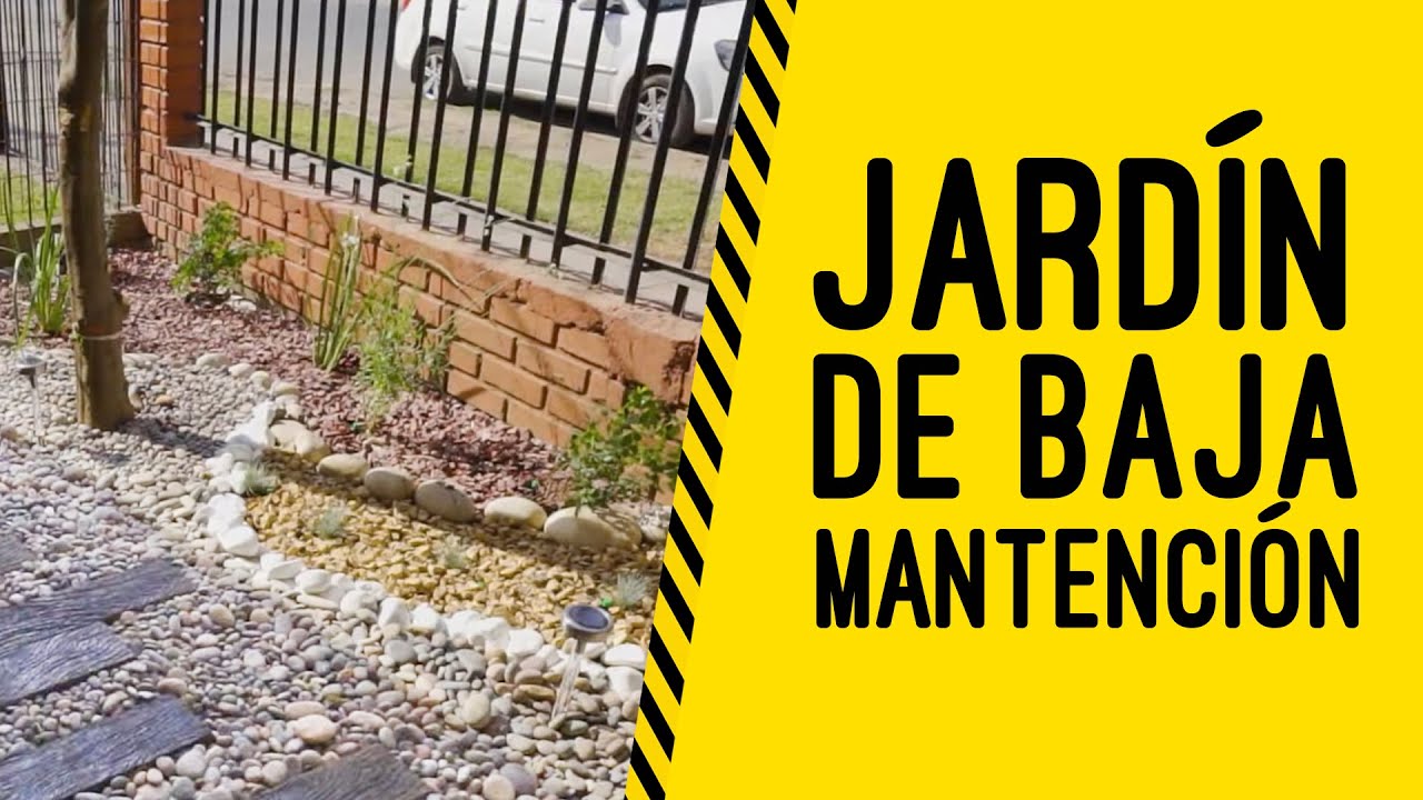 Cómo hacer un jardín moderno y de bajo mantenimiento